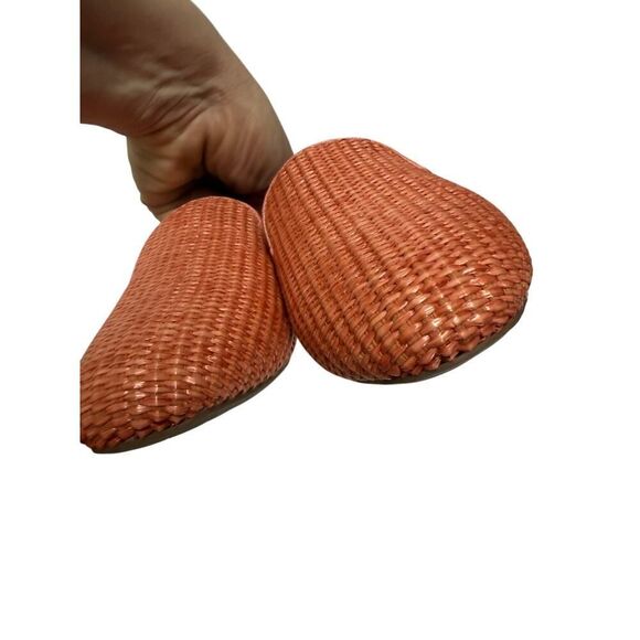 NEW! Birdies The Starling Coral Raffia NWT Sz. 6.5 - Picture 7 of 8